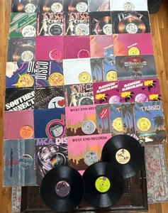 HUGE 36 Lot Disco Funk Soul R&B Dance Vinyl Record Album Singles 70s Collection - Picture 1 of 20