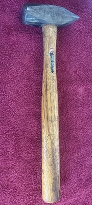 Vtg True Temper No. 1B Cross Peen Sledge Hammer Blacksmith Hammer Made In USA - Image 1 of 4