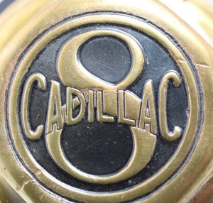 Cadillac Auto Screw On Hubcap-Solid Brass 1914-1923. - Picture 1 of 5