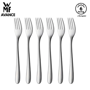 WMF Avance Menügabel B-Ware 6-tlg, Cromargan®, Gabel, Tafelgabeln, Besteck Set - Bild 1 von 5