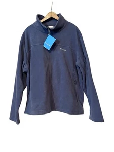 Columbia Giacca Pile Full Zip Donna 3XL Collo Blu Tasche Frontali LEGGI - Foto 1 di 9