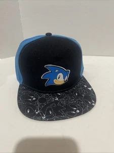 Sonic The Hedgehog verstellbare Baseballkappe/Mütze flache Krempe für Herren - Bild 1 von 1