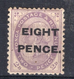 BRITISH TONGA, YV # 7, MH - Picture 1 of 1