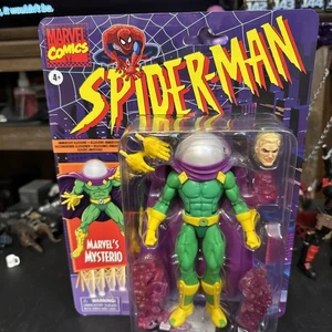 Marvel Legends Retro Cardback 6" Spider-Man Mysterio Illusioni Immersive Nuovo con scatola - Foto 1 di 5