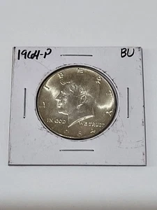  90% SILBER 1964P HALF DOLLAR SILVER   - Bild 1 von 2