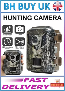 WILDLIFE / HUNTING TRACKING CAMERA NIGHT VISION BATTERY POWERED MOTION ACTIVATED - Picture 1 of 13