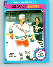 (HCW) 1979-80 O-Pee-Chee #66 Mike McEwen  Colorado Rockies V17350