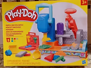 Play-Doh Stamp & Saw Tool Bench Preschool Toy Playset NEW SEALED FREE SHIP BOX-5 - Picture 1 of 4