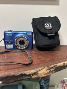 Cámara fotográfica digital compacta Nikon COOLPIX L23 10,1 MP AZUL PARA REPUESTOS - Imagen 1 de 6