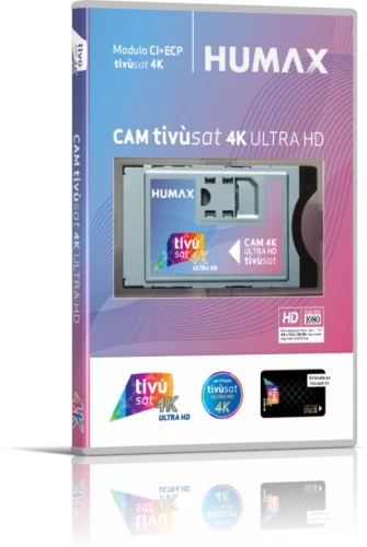 Humax Cam Tivùsat 4k Ultra HD
