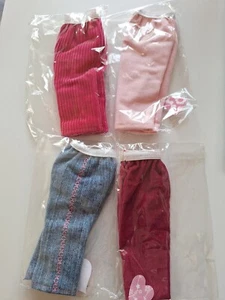 10" Puppenhosen für Ann Estelle, Michael, Tonner Patsy vier Paar Set rosa Paket - Bild 1 von 1