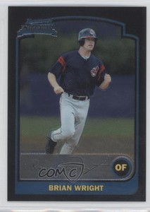 2003 Bowman Chrome Brian Wright #326 Rookie RC