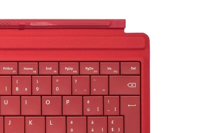 H2Q-00029 Tastatur Microsoft Surface Type Abdeckung 3 rot QWERTZ (Schweiz) - Bild 1 von 3