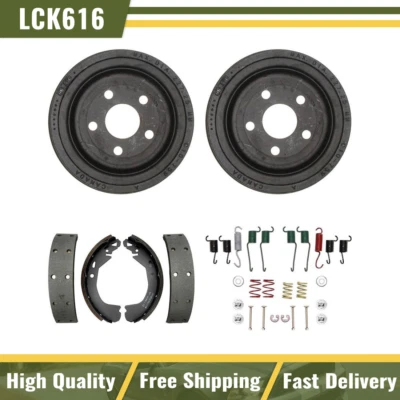 Rear Brake Drum Brake Shoes Hardware Spring Kit Fits 1992-1996 Chevrolet Beretta - Image 1 of 4