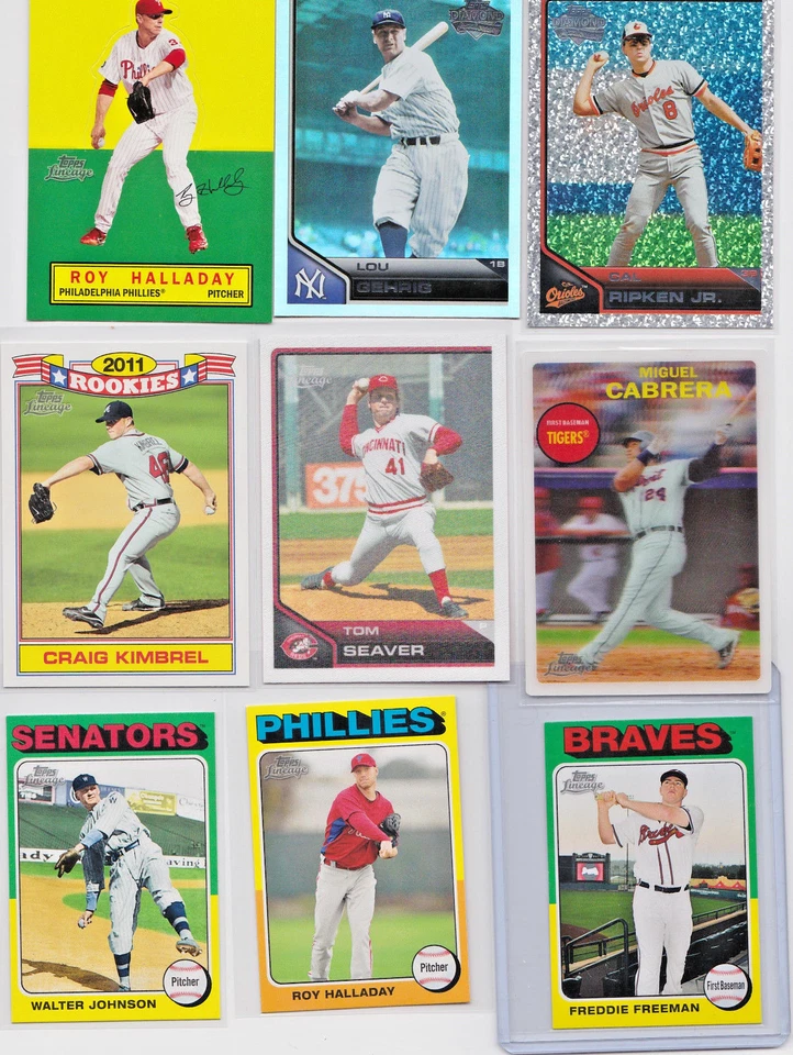 2011 Topps Lineage Insert & Parallel YOU PICK Diamond Anniversary, Rookies etc - Image 1 of 4