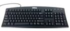 Genuine Dell Sk 8110 Black Ps 2 Wired Standard Desktop Computer Keyboard Only