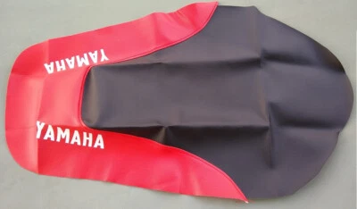 HOUSSE DE SELLE rouge et noire - YAMAHA  TTRE 600 / TTR600 - Immagine 1 di 4