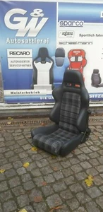 2 König Sportsitze Lehne klappbar ABE verstellbar für Vw G Stoff grau schwarz - Bild 1 von 6