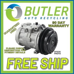 100K Mile SIERRA SILVERADO A/C Compressor & Clutch 4.3L 11 12 13 OEM AC WTY Warr - Picture 1 of 4