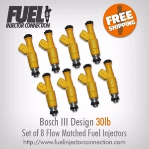 FIC Design III  30lb modified Fuel Injectors for GM, Ford, Chrysler, Audi, VW - Picture 1 of 2