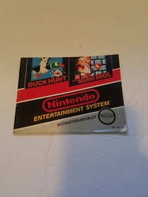 NES Duck Hunt and Super Mario Bros Instruction Booklet