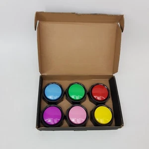 RIBOSY Set of 6, Dog Training Buzzer - Recordable Button - Record & Playback You - Picture 1 of 14