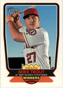 Ganadores del Premio Topps Heritage 2017 #AW6 Mike Trout - casi nuevo-como nuevo - Imagen 1 de 2