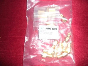 10 piezas MAMPARO HEMBRA SMA conector dorado - VENDEDOR DEL REINO UNIDO - Imagen 1 de 1