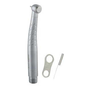 Denshine New Dental High Speed E-generator Fiber Optic LED Handpiece Push Button - Picture 1 of 9