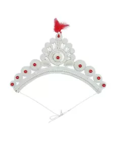 Bengalische Hochzeit Mukut für Braut | Handgefertigte Shola Mukut für Hochzeit Brautkrone - Bild 1 von 5
