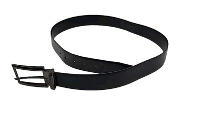 Tumi BELT Repujado Cuero Negro Pistola Reversible Hebilla Metal 015975GMDD32 32" Foto 1 de 4