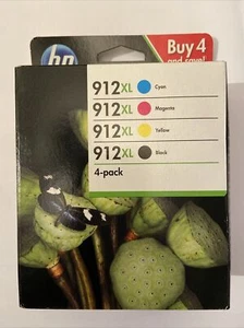 Cartuchos de tinta para impresora multipack HP 912XL 3YP34AE originales originales - 2023 - Imagen 1 de 3