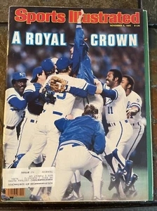 1985 Nov. Sports Illustrated A Royal Crown Magazine Kansas City Royals World Ser - Picture 1 of 1