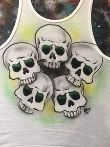 Airbrushed Tank Top - Picture 1 of 2