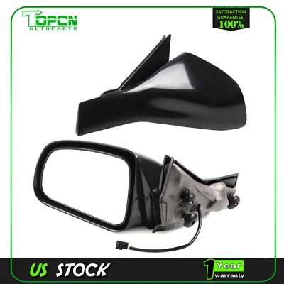 Set of 2 For 2004-08 Pontiac Grand Prix Side View Black Mirrors Power Heated - Image 1 of 4