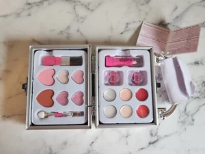 Claires Club Kids Glitter Makeup Set W/ Pink Glitter Case & Handle - Picture 1 of 7