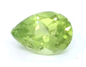 Loose Gemstone Peridot Pear Cut  0.75 ct 6.9mmx4.5mm - Picture 1 of 5