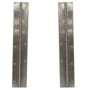Boat Piano Hinges | 14 1/2 x 2 1/2 Inch Stainless (Pair) - Picture 1 of 3