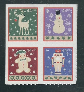 Scott # 4429/32...44 centavos... Navidad... Bloque de 4 - Imagen 1 de 1
