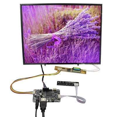 HD Audio LCD Controller Board 15" LP150X09 LP150XG08 1024X768 LCD Screen - Image 1 of 4
