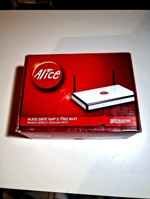 Router Modem Alice Gate Voip 2 Plus Wi-fi Impresa Semplice come nuovo - Immagine 1 di 4