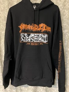 Sentenced 2 Die Spring Promo ‘22 XL Hoodie Death Metal Maggot Stomp - Picture 1 of 3