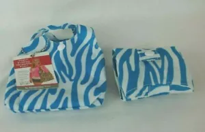 Jumbo Super Faltbare Einkaufstasche Blau und Weiß Tiermotiv Beuteltasche Brandneu - Bild 1 von 12