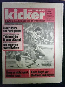 kicker sportmagazin Nr. 75 / 37. Woche 12.9.1985 - Bild 1 von 1
