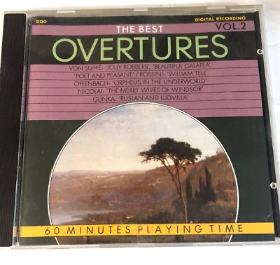 The Best Overtures Vol. 2 CD Ships Same Day With Tracking Foto 1 de 2