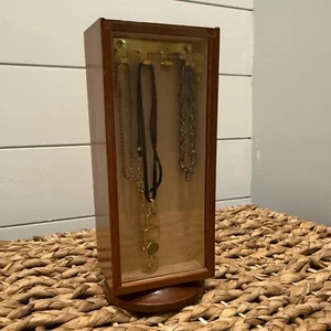 Anillos y pulseras giratorias para colgar joyas de madera. No incluye joyas - Imagen 1 de 12