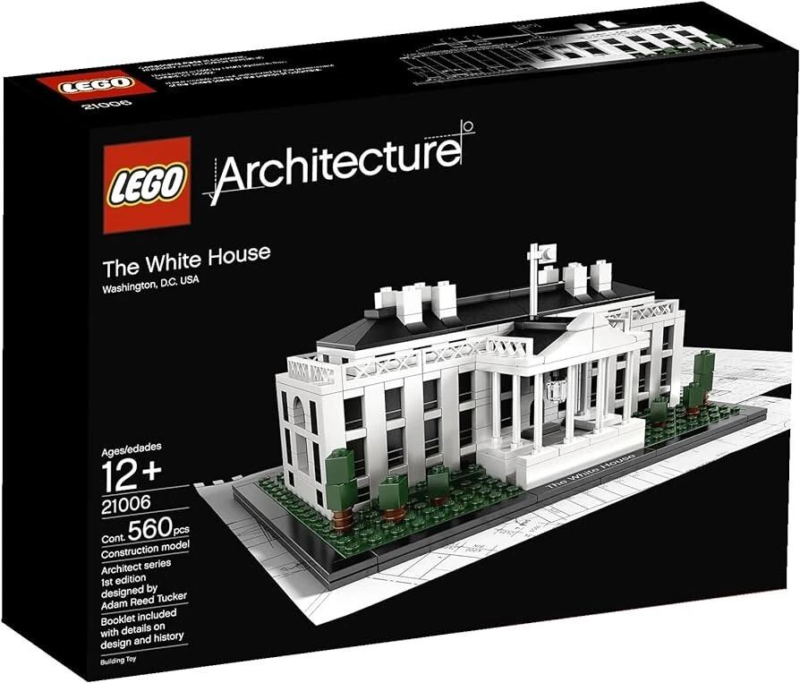 Lego 21006 ARCHITECTURE - The White House - NEUF et  scellé d'origine - Photo 1/1