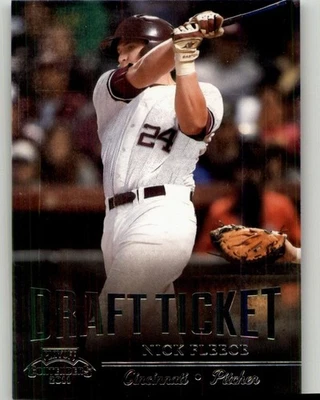 2011 Playoff Contenders Nick Fleece Draft Ticket #DT19 Cincinnati Reds - Image 1 of 2