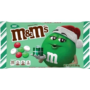 m&m ́s mint Chocolate Holiday Christmas Candy Limited Edition 2025 USA Exclusive - Bild 1 von 9