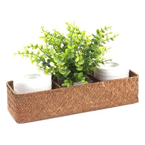 Toilet Tank Baskettoilet Paper Basket Bathroom Baskets For Organizing Toilet Bas - Picture 1 of 5